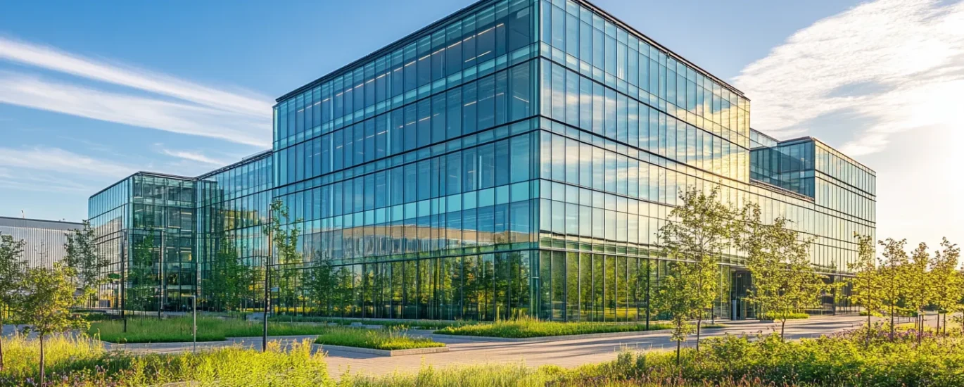 Moderni liikekeskus Suomessa